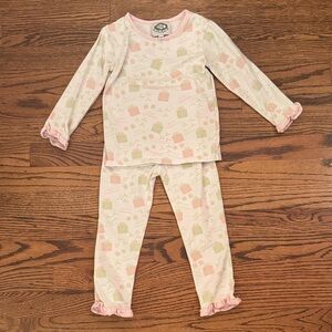 EUC Cecil and Lou Merry Christmas Pajamas Size 24M